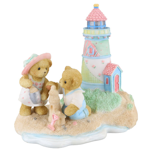 Teddy A Little Faith Fills You With Love Lighthouse 4003588 Enesco Cherished Teddies mit OVP