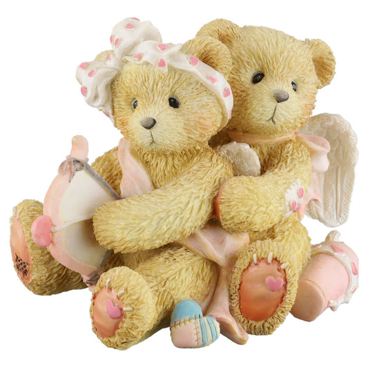 Teddy Aiming For Your Heart Cupid Boy and Girl 103594 Enesco Cherished Teddies mit OVP