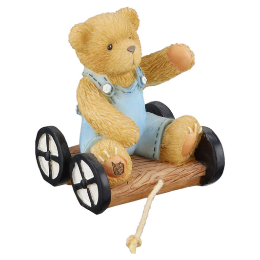 Teddy Bear In Wagon 104859 Enesco Cherished Teddies mit OVP