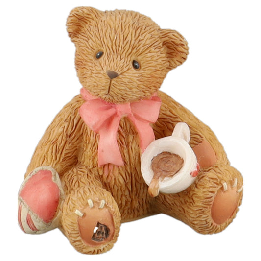 Teddy Bear With Mug 104860 Enesco Cherished Teddies mit OVP