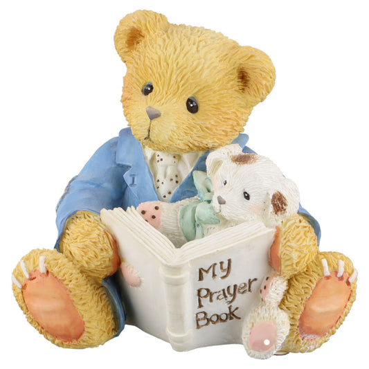 Teddy Christian 103837 Enesco Cherished Teddies