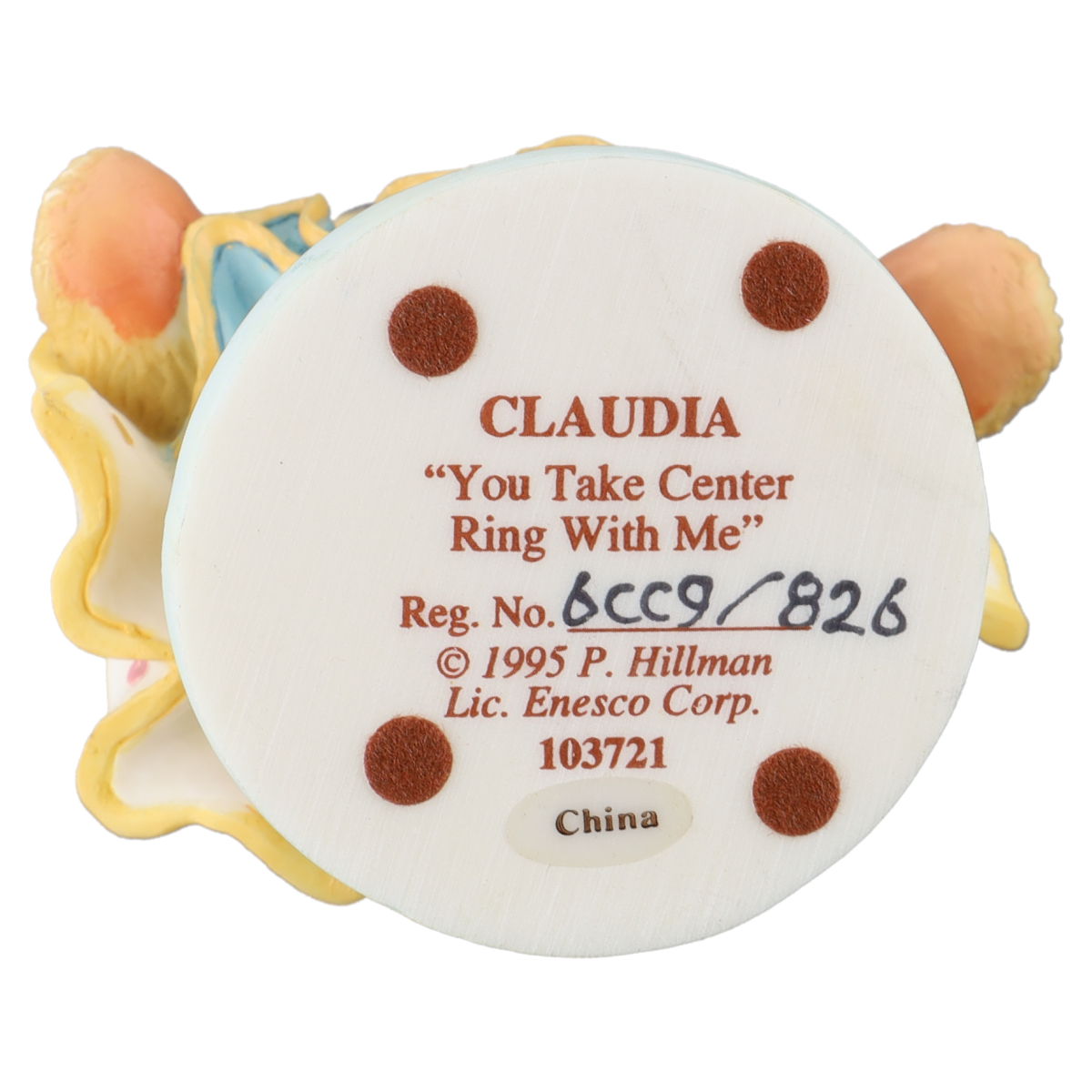 Teddy Claudia 103721 Enesco Cherished Teddies
