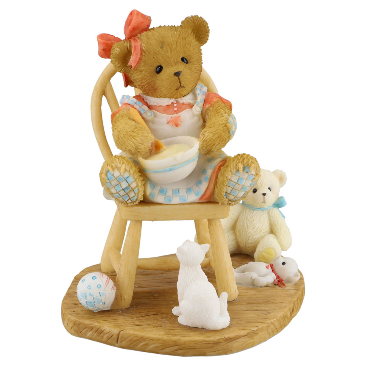 Teddy CT0017 Miranda And Deb "We All Knead A Little Love" Enesco Cherished Teddies mit OVP