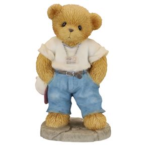 Teddy CT012 Giacomo "Jake" Bearcino 2001 Membears' Only Figurine Enesco Cherished Teddies mit OVP