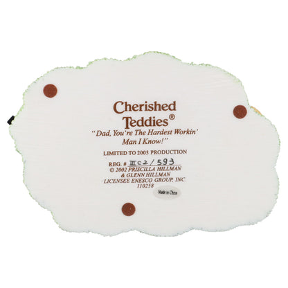 Teddy Dad, You're The Hardest Workin' Man I Know 110258 Enesco Cherished Teddies mit OVP