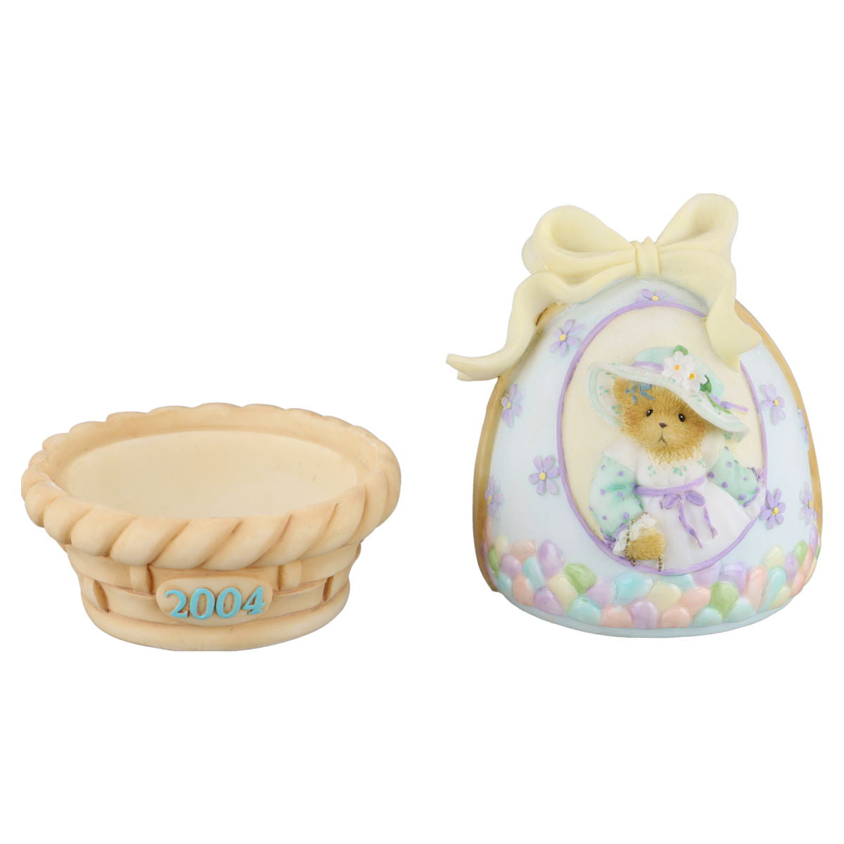Teddy Girl/Hat Dtd04 Covered Container 114494 Enesco Cherished Teddies mit OVP