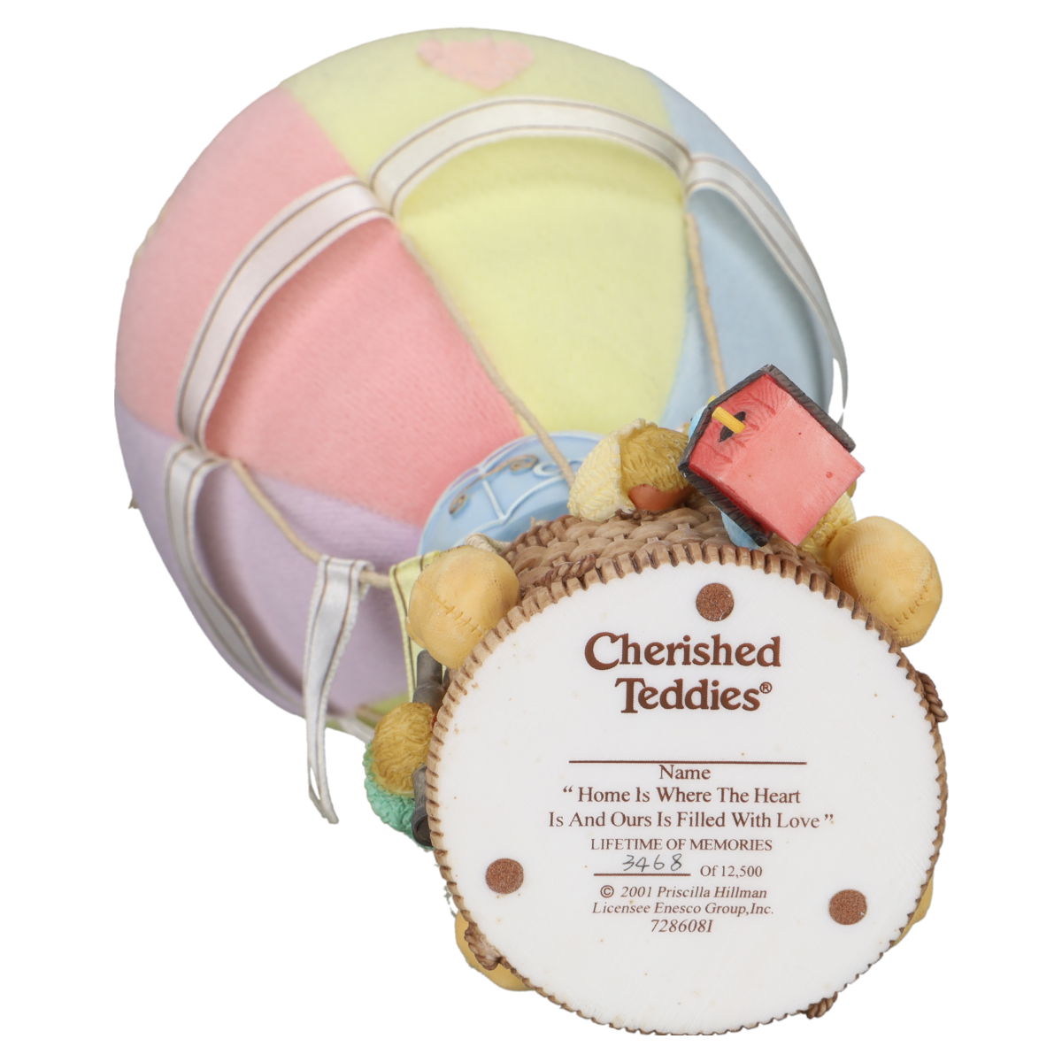 Teddy Home Is Where The Hear Is...Balloon 7286081 Enesco Cherished Teddies mit OVP