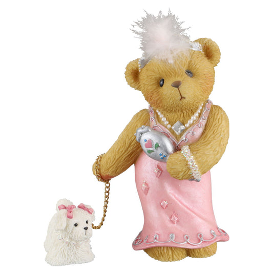 Teddy Julia Bearon  685747 - weißer Hund Enesco Cherished Teddies