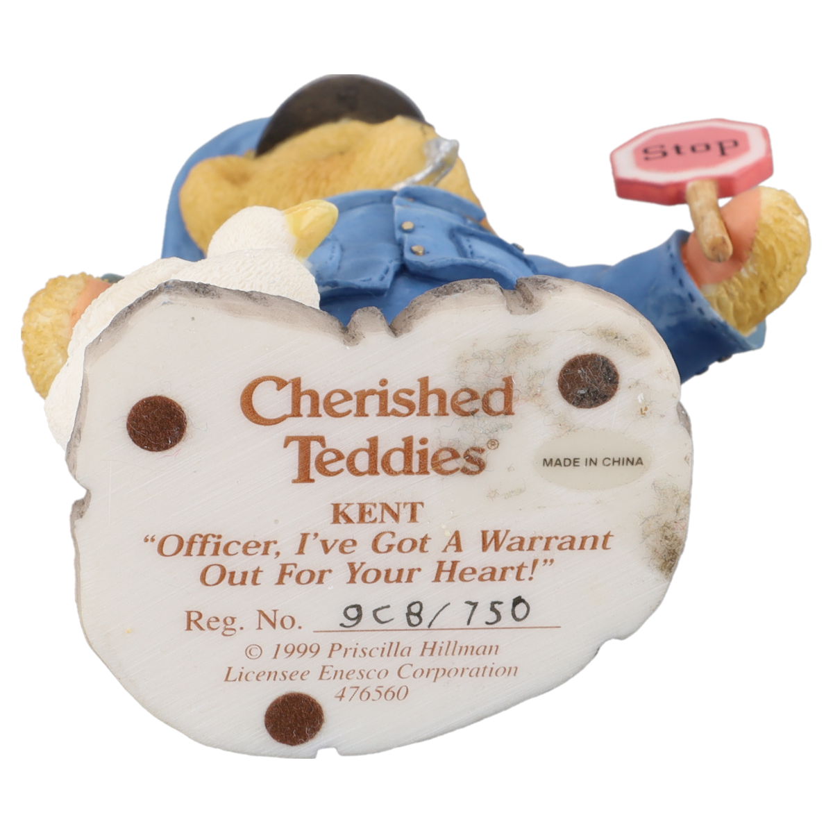 Teddy Kent 476560 Enesco Cherished Teddies mit OVP