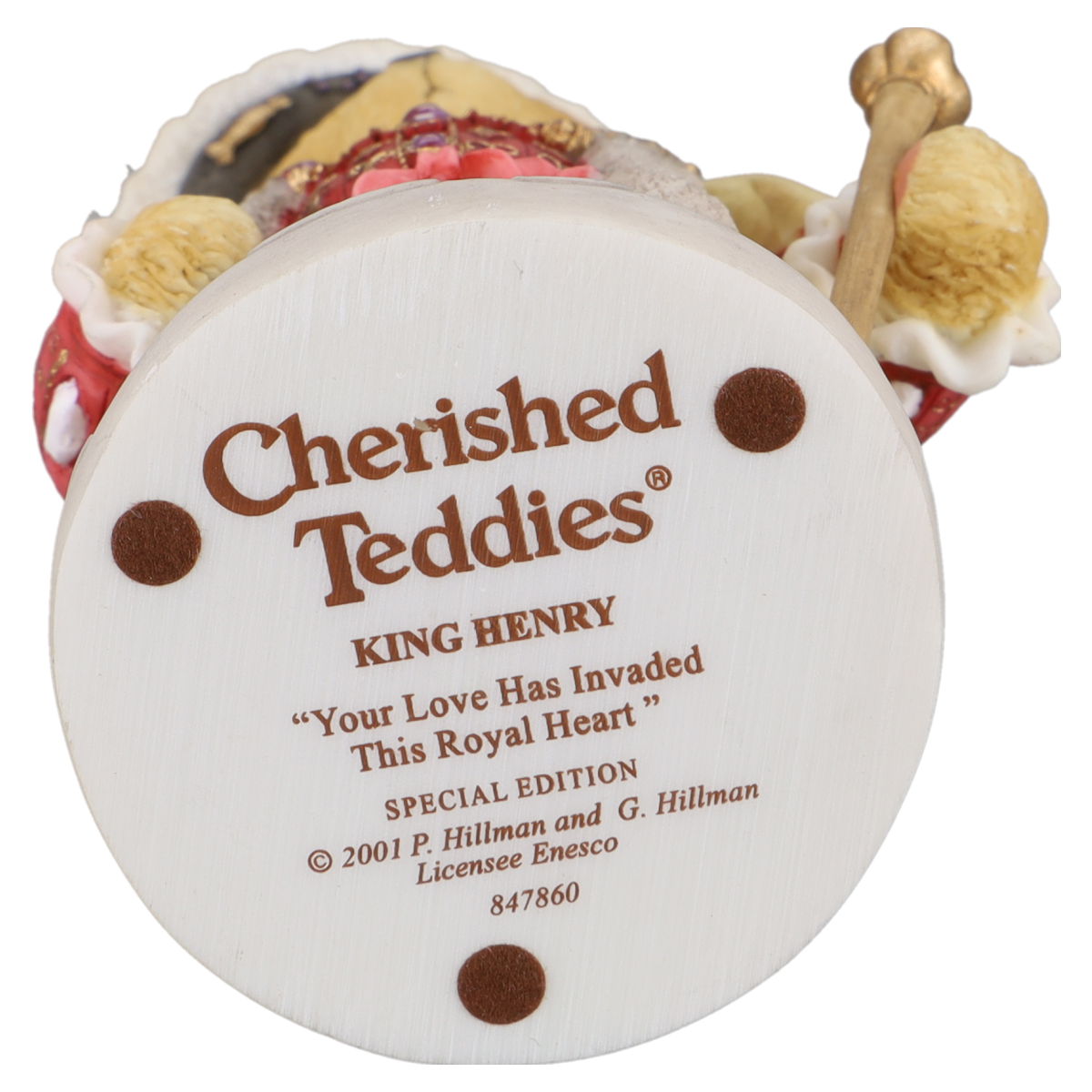 Teddy King Henry 847860 Enesco Cherished Teddies