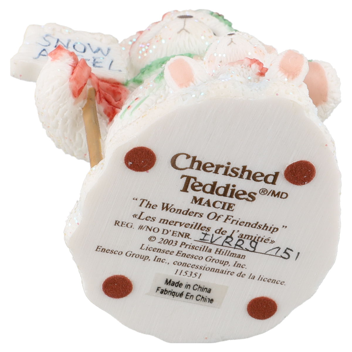 Teddy Marcie 115351 Enesco Cherished Teddies mit OVP