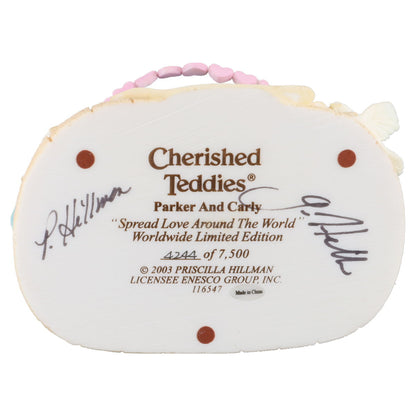 Teddy Parker and Carly 116547 Enesco Cherished Teddies mit OVP