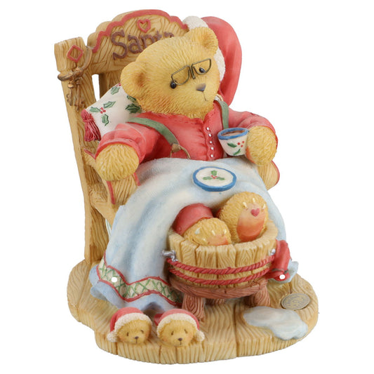 Teddy Santa 352713 Enesco Cherished Teddies