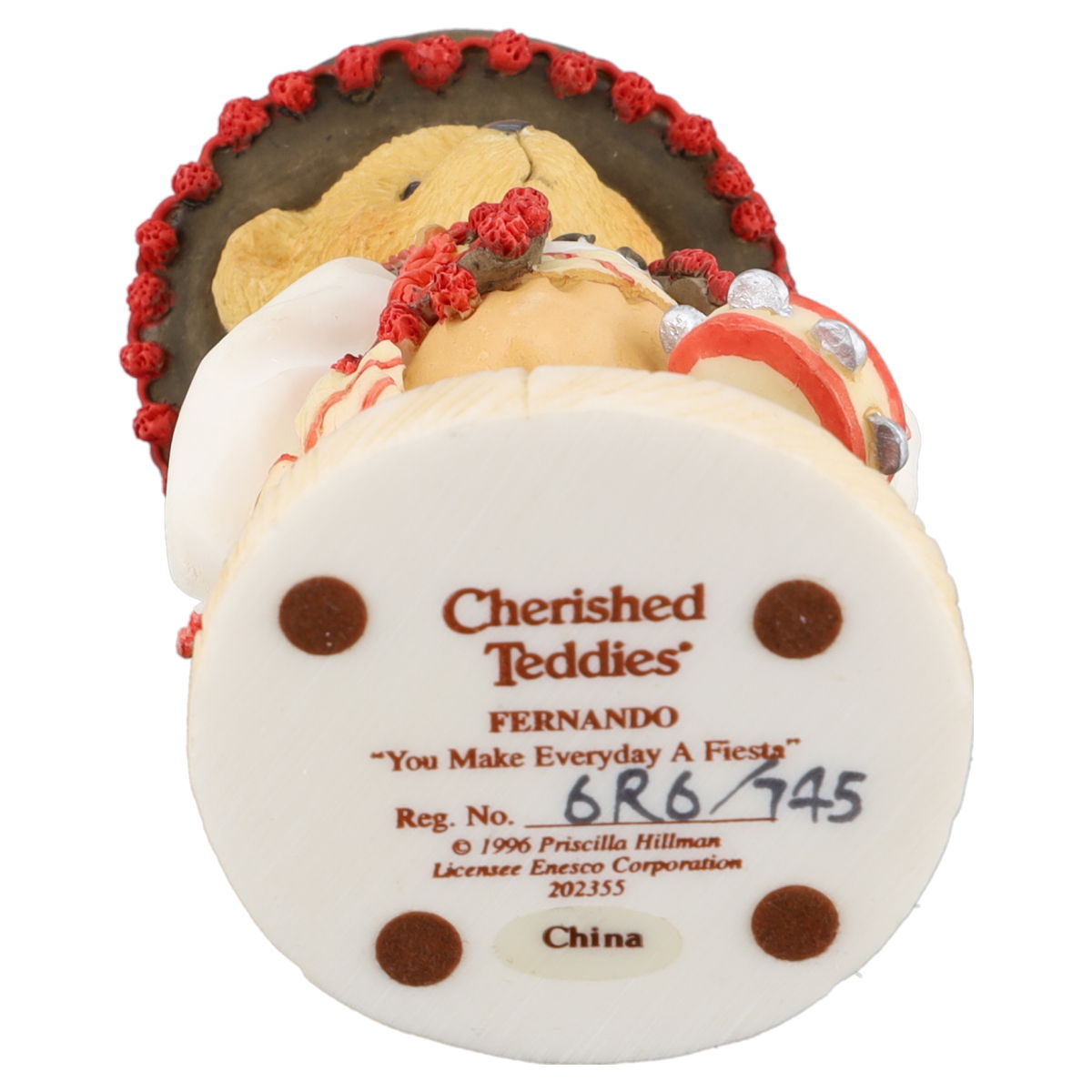 Teddy Spain 202355 Enesco Cherished Teddies mit OVP