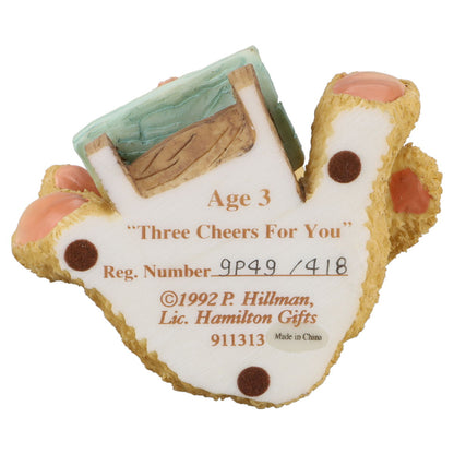Teddy Three Cheers For You 911313 Enesco Cherished Teddies mit OVP