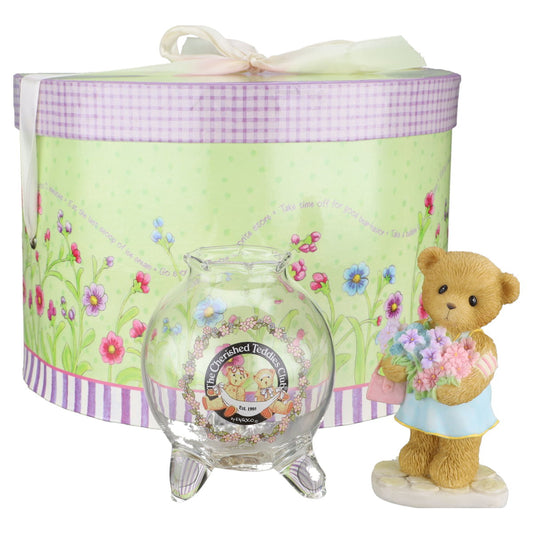 Teddy Wishing Jar & Robyn in Box CTC149C Enesco Cherished Teddies mit OVP