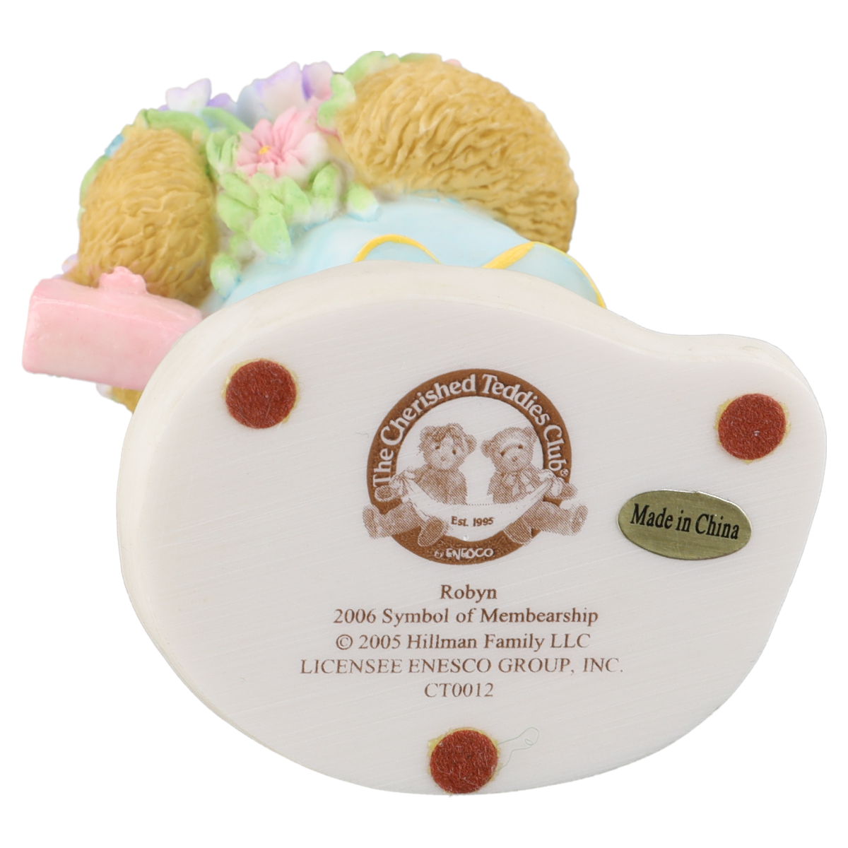 Teddy Wishing Jar & Robyn in Box CTC149C Enesco Cherished Teddies mit OVP