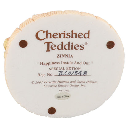 Teddy Zinnia 852783 Enesco Cherished Teddies mit OVP