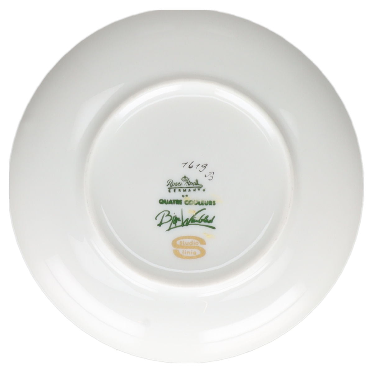 Teebeutelablage Rosenthal Romanze Quatre Couleurs Dekor 401005