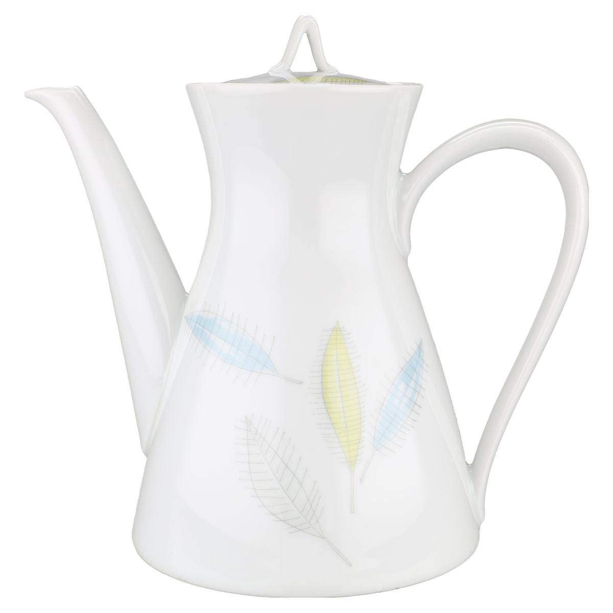 Teekanne  Rosenthal Form 2000 Bunte Blätter