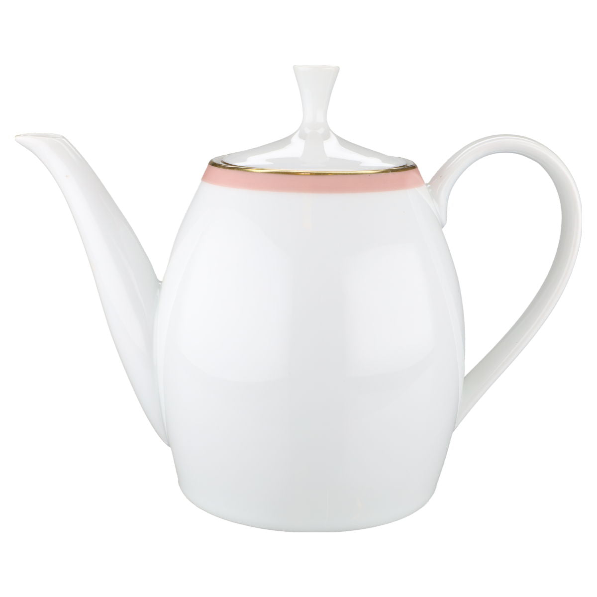 Teekanne 1 Liter Arzberg Form 2025 Roséband 9896