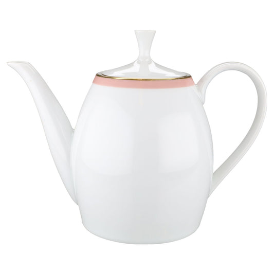Teekanne 1 Liter Arzberg Form 2025 Roséband 9896