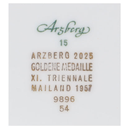 Teekanne 1 Liter Arzberg Form 2025 Roséband 9896