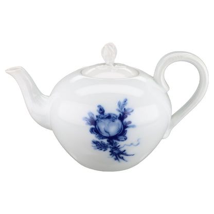 Teekanne Hutschenreuther Maria Theresia Blaue Rose