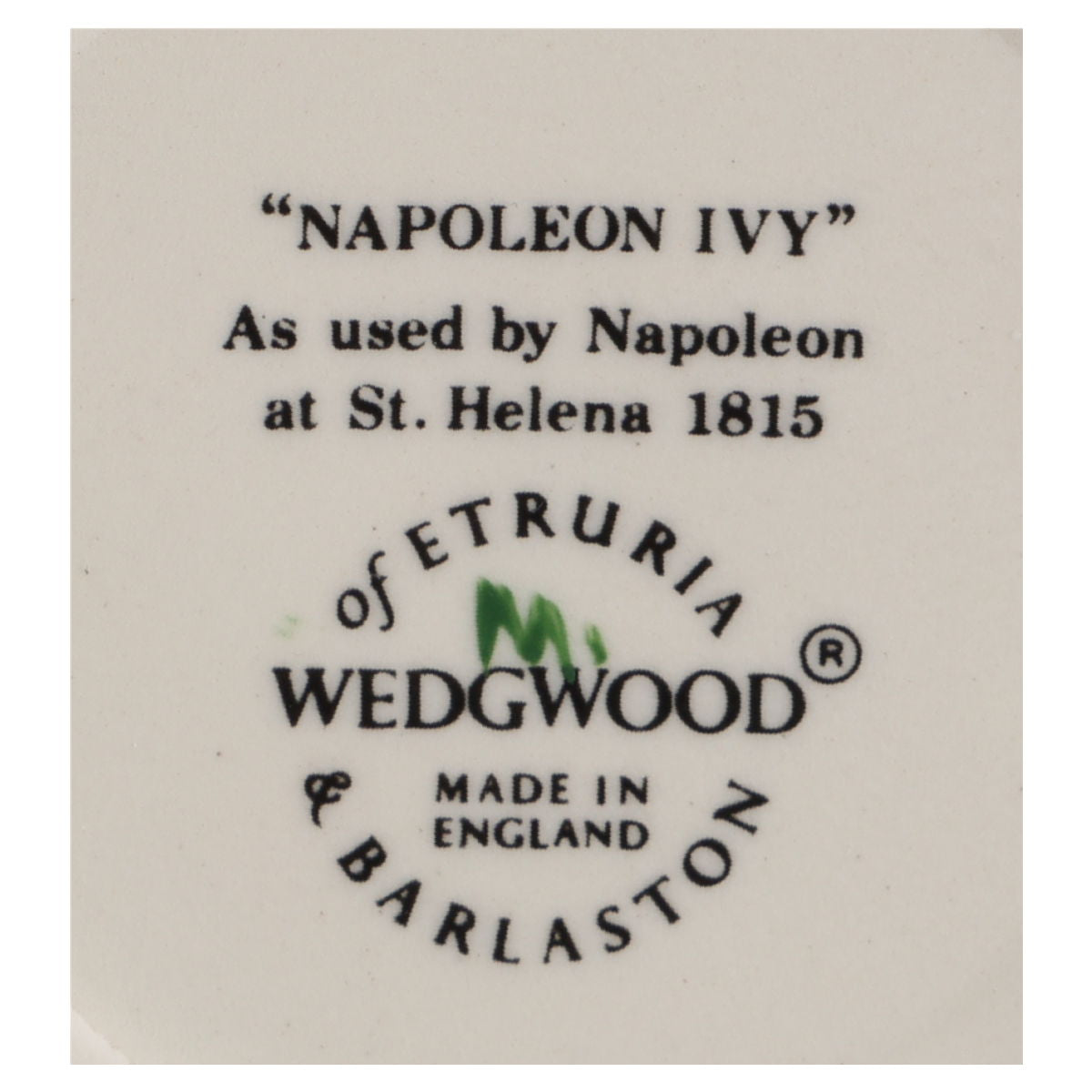 Teekanne klein  Wedgwood Napoleon Ivy