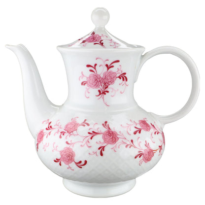 Teekanne klein Seltmann Weiden Annabell rote Blüte 26043