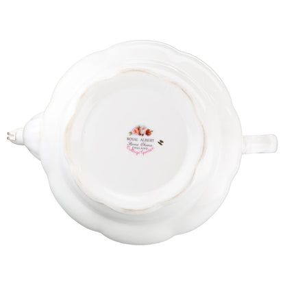 Teekanne mit Tropfschutz Royal Albert Cottage Garden