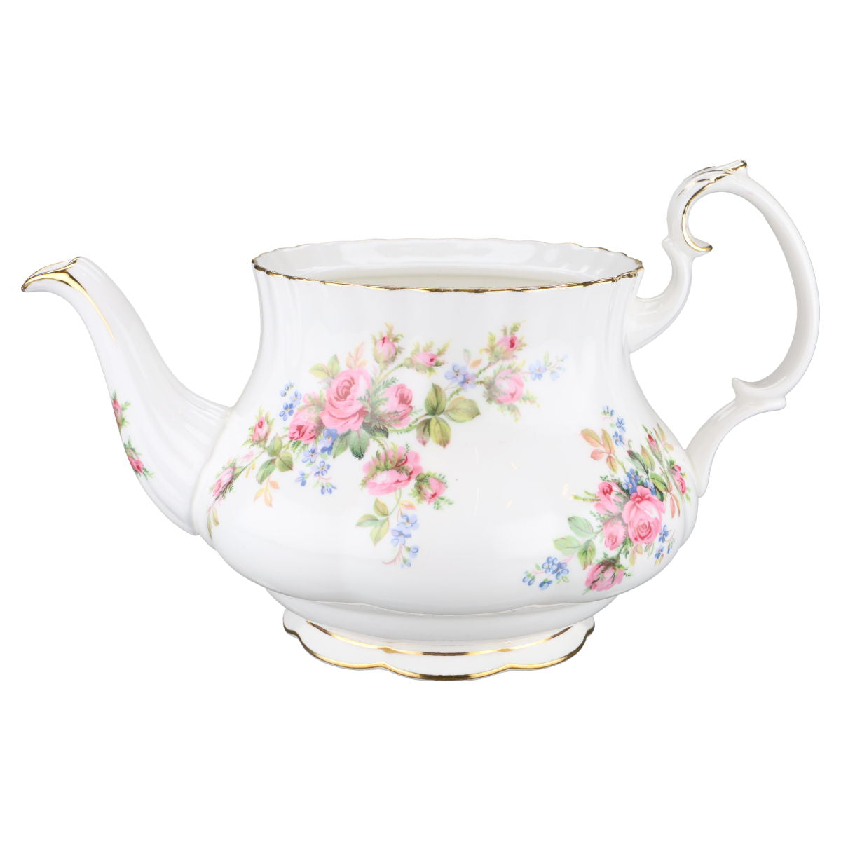 Teekanne ohne Deckel Royal Albert Moss Rose