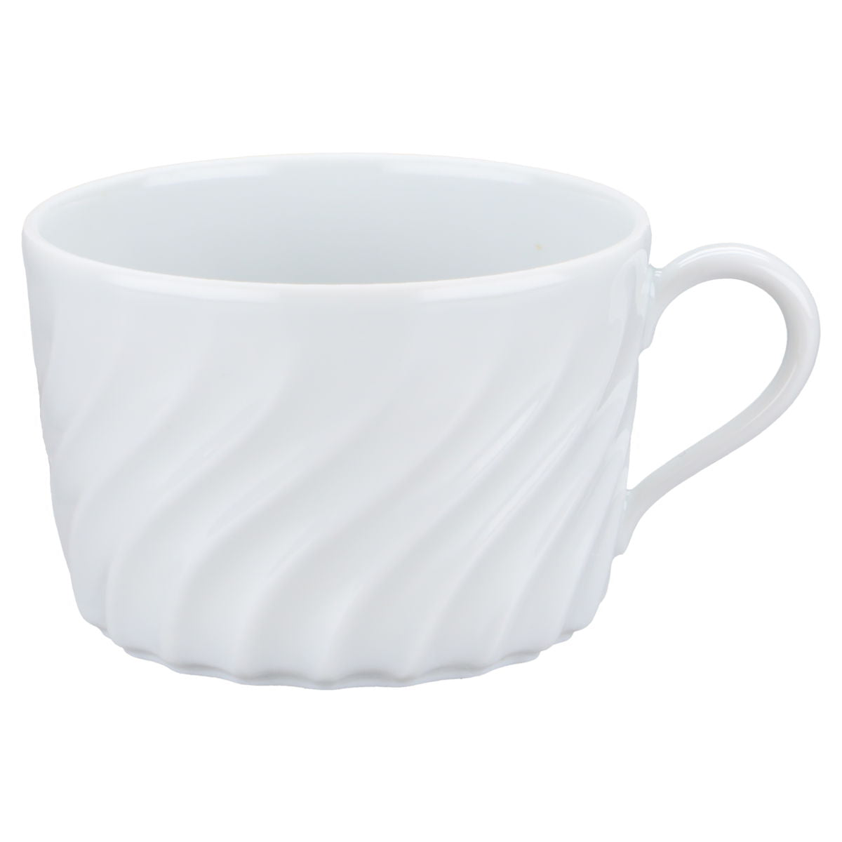 Teetasse - neues Modell Haviland Limoges Torse Blanc Weiß