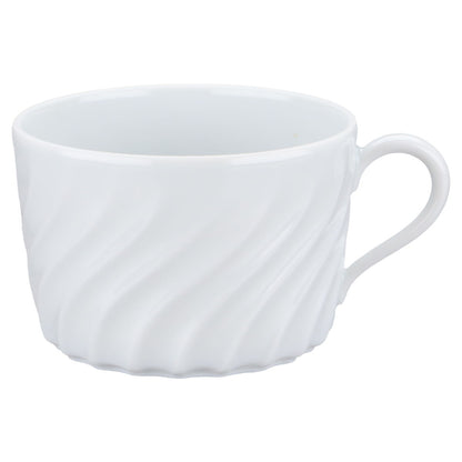 Teetasse - neues Modell Haviland Limoges Torse Blanc Weiß