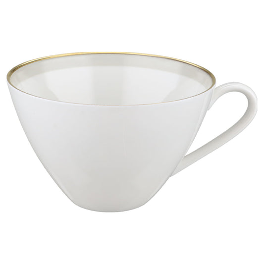 Teetasse Arzberg Form 2025 grau / beiges Band 9921
