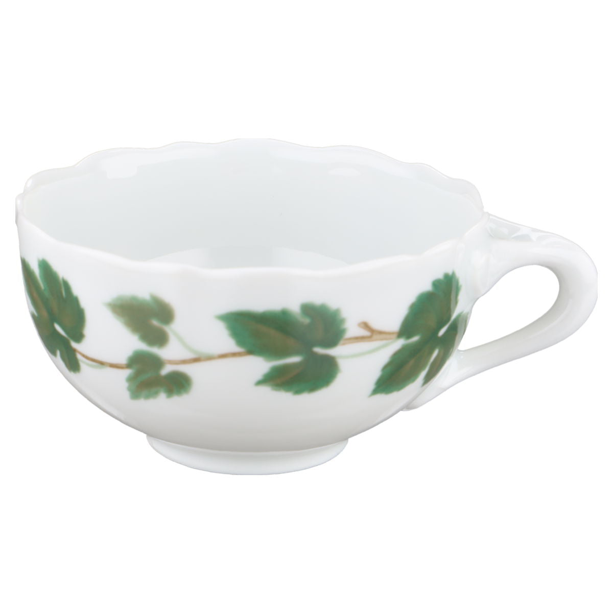 Teetasse klein Ostfriesentasse klein Hutschenreuther Maria Theresia Weinlaub I.Wahl