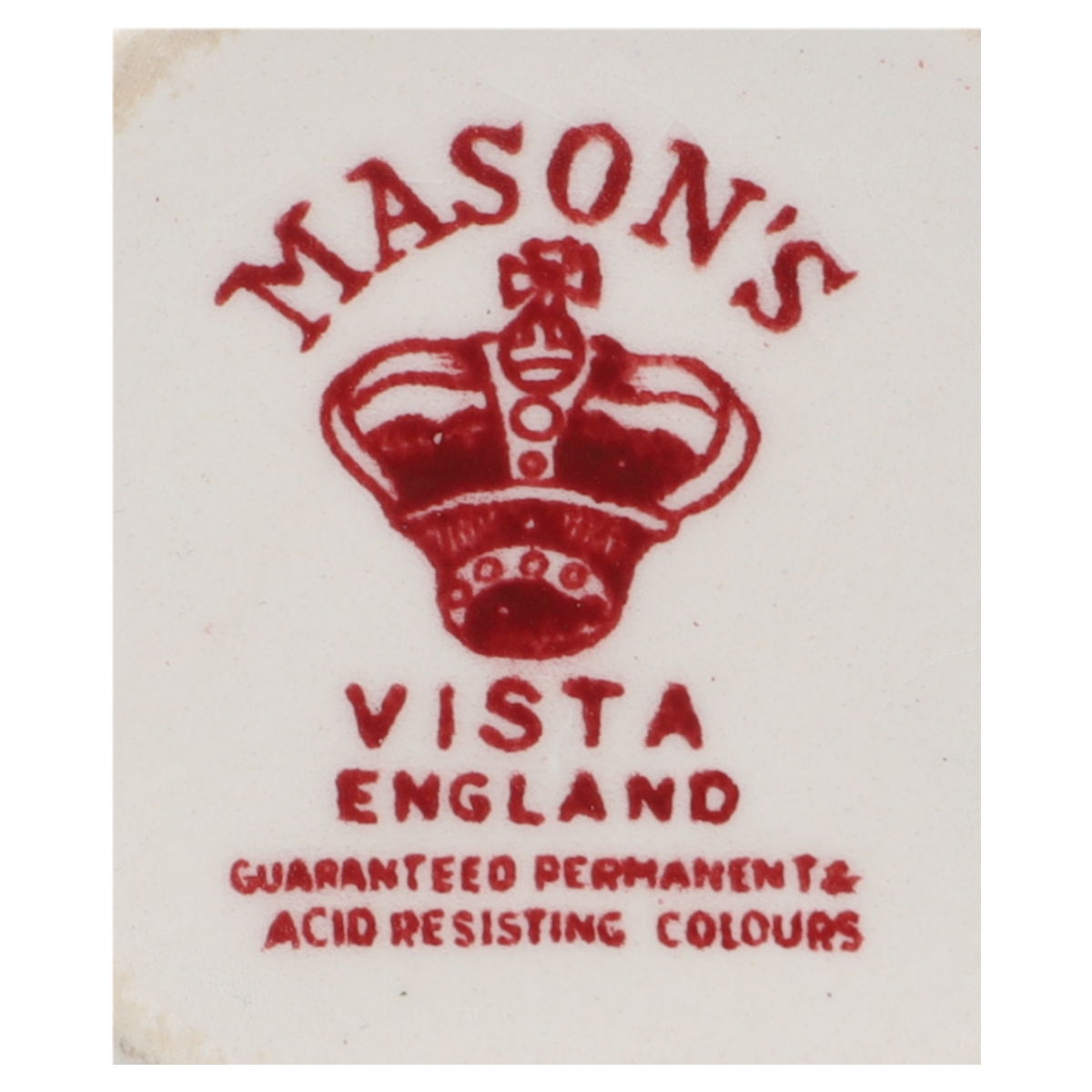 Teetasse Masons Vista rot