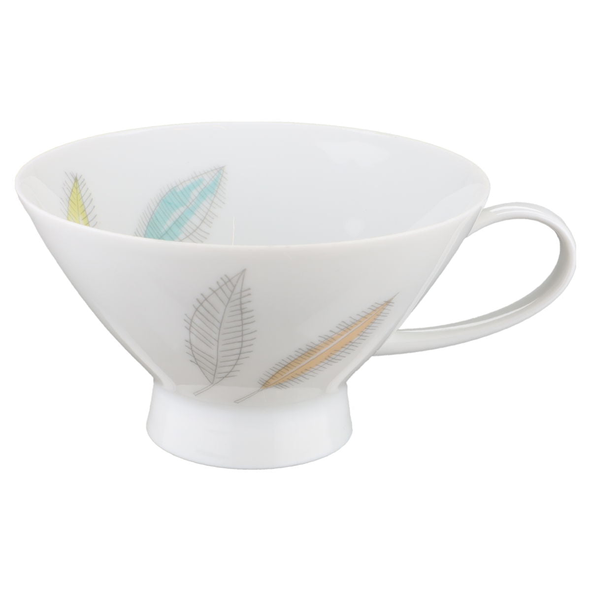 Teetasse Rosenthal Form 2000 Bunte Blätter