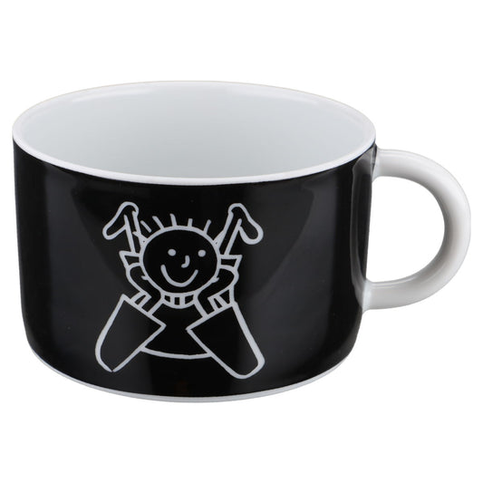 Teetasse schwarz - Typ IIII Waechtersbach Skandal ART WERK