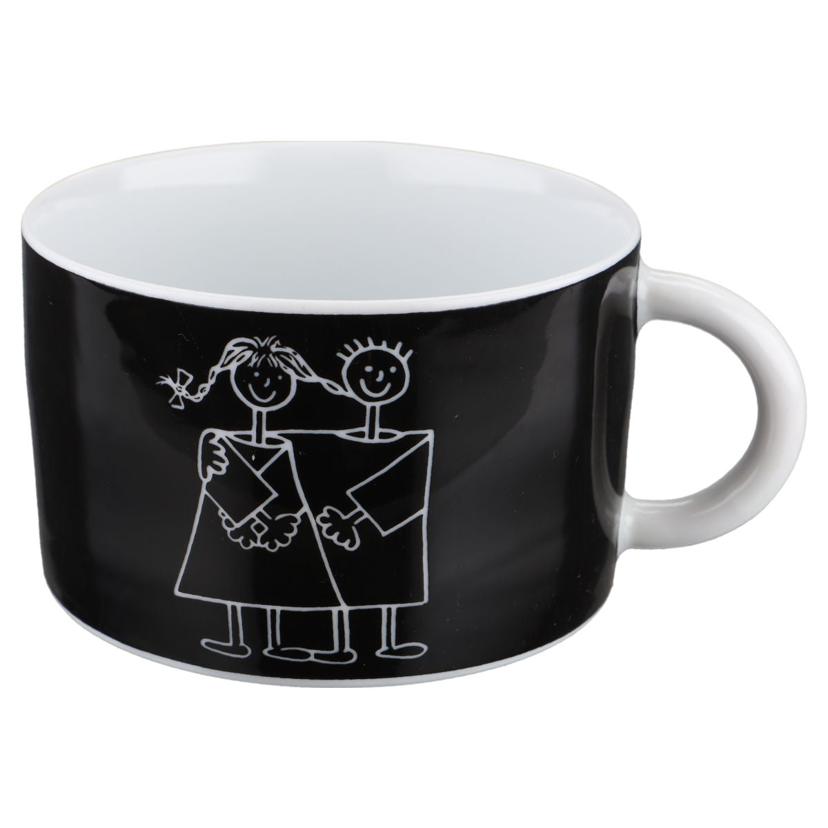Teetasse schwarz - Typ IIIII Waechtersbach Skandal ART WERK