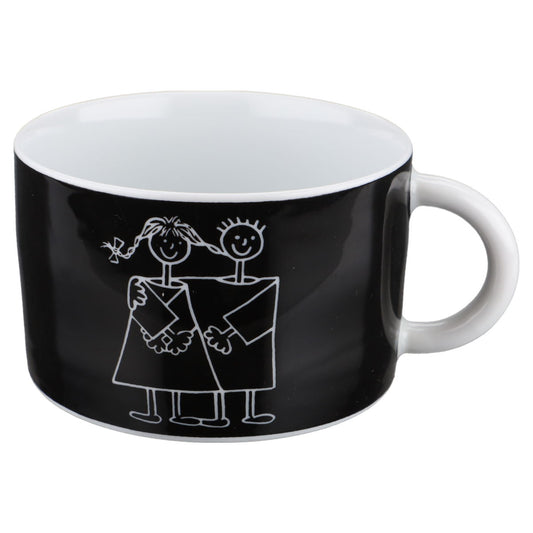 Teetasse schwarz - Typ IIIII Waechtersbach Skandal ART WERK