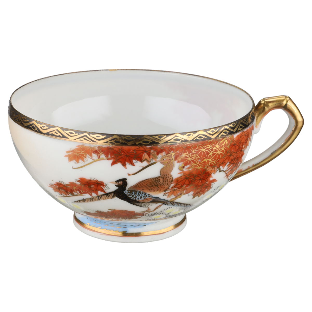 Teetasse Teeservice Japan/China Vögel im Baum