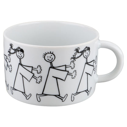 Teetasse weiß - Typ III Waechtersbach Skandal ART WERK