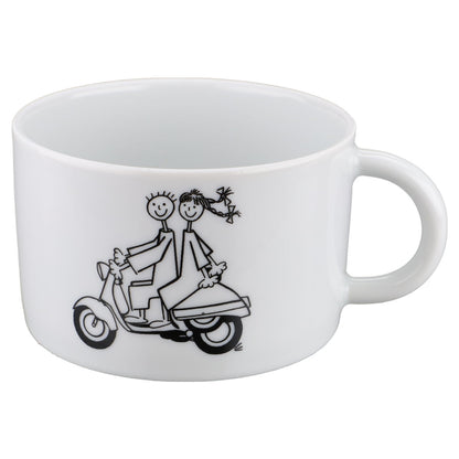 Teetasse weiß - Typ IIIII Waechtersbach Skandal ART WERK