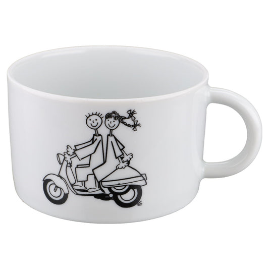 Teetasse weiß - Typ IIIII Waechtersbach Skandal ART WERK