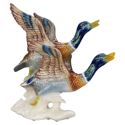 Tierfigur Stockentenpaar fliegend Goebel Tiere Vögel