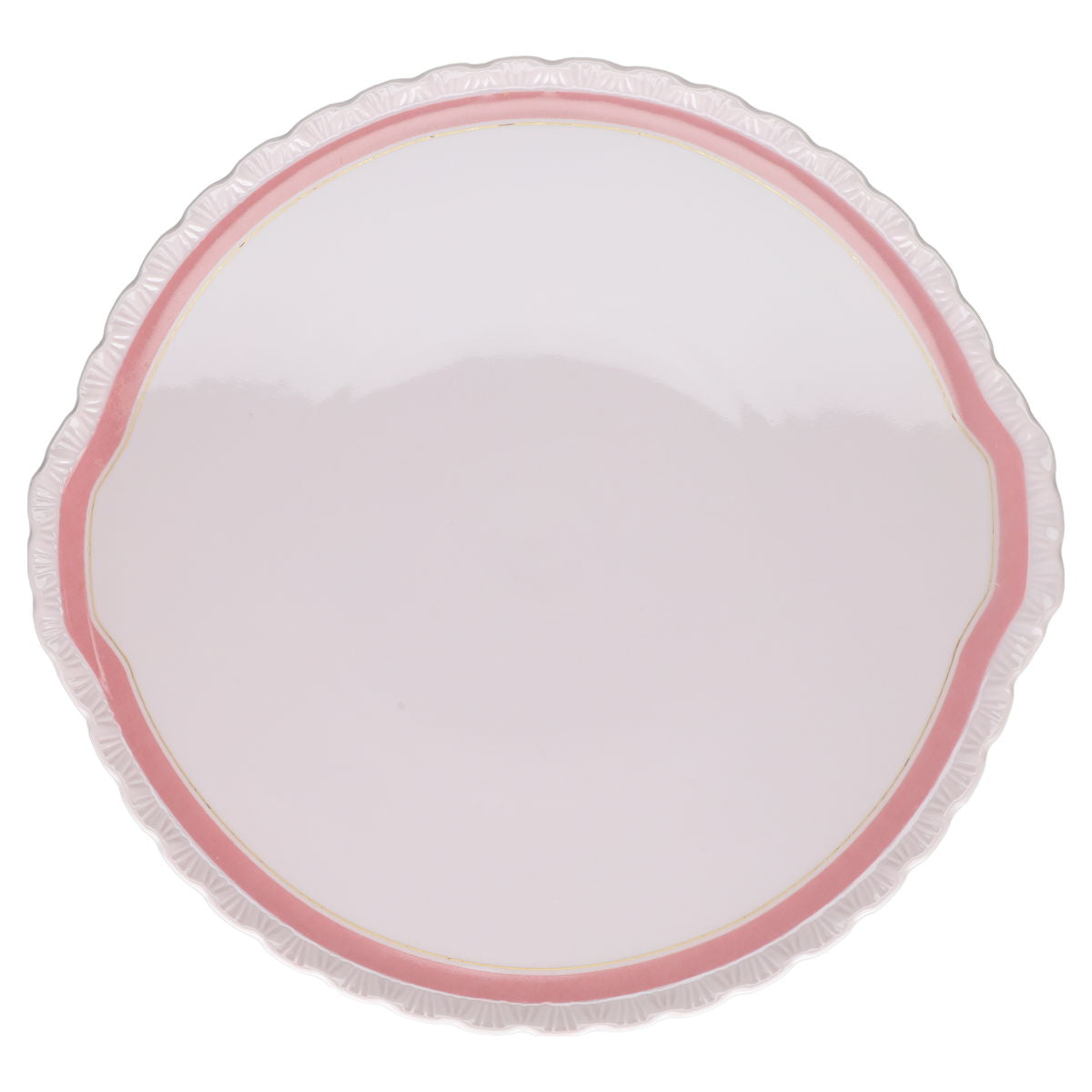 Tortenplatte Hutschenreuther Porcelaine Rosé Désirée Monique 39004