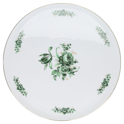 Tortenplatte Seltmann Weiden Wien grüne Blume 26493