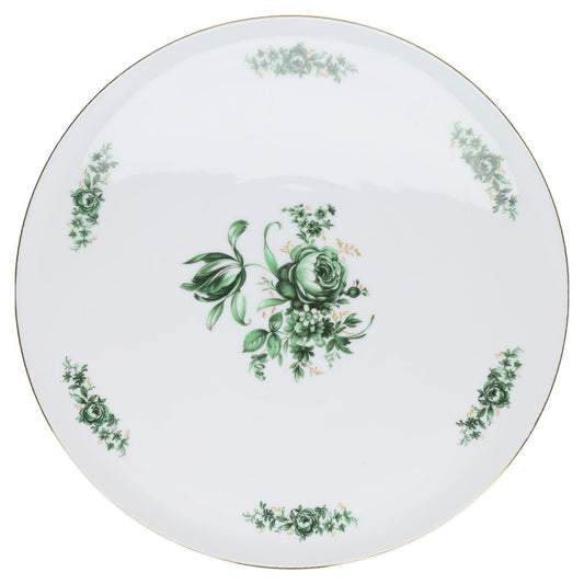 Tortenplatte Seltmann Weiden Wien grüne Blume 26493