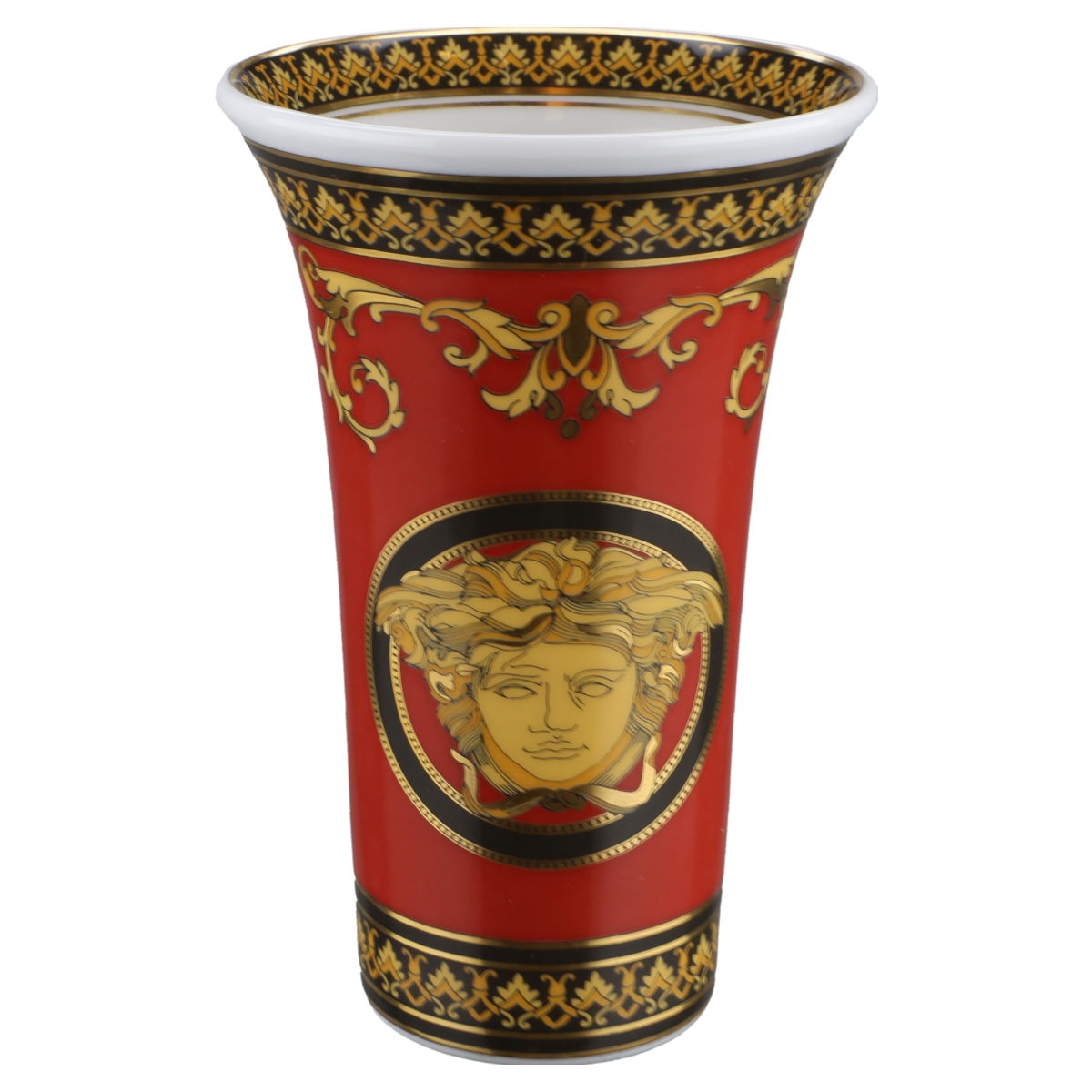 Trichtervase klein 10cm Rosenthal Versace Ikarus Medusa